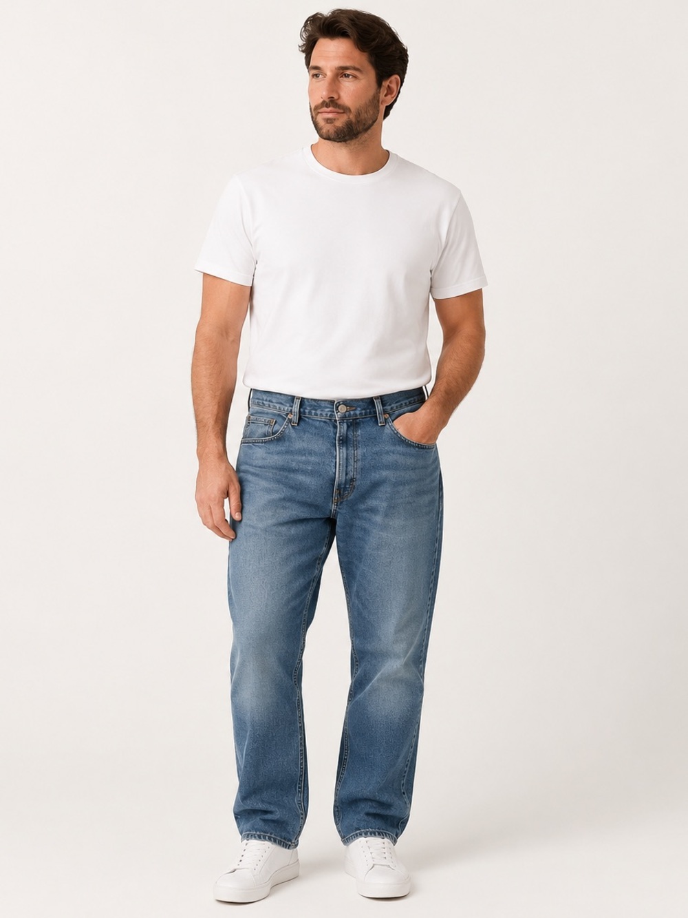 Signature by Levi Strauss Men’s Relaxed Fit Jeans W38 L32